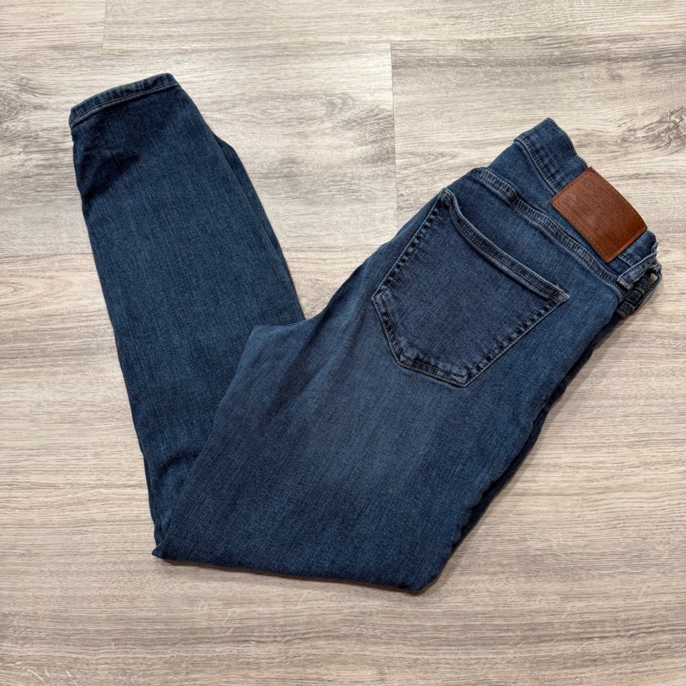 Lucky Brand Women Dark Wash Skinny Jeans Size 8/29 Mid Rise Denim